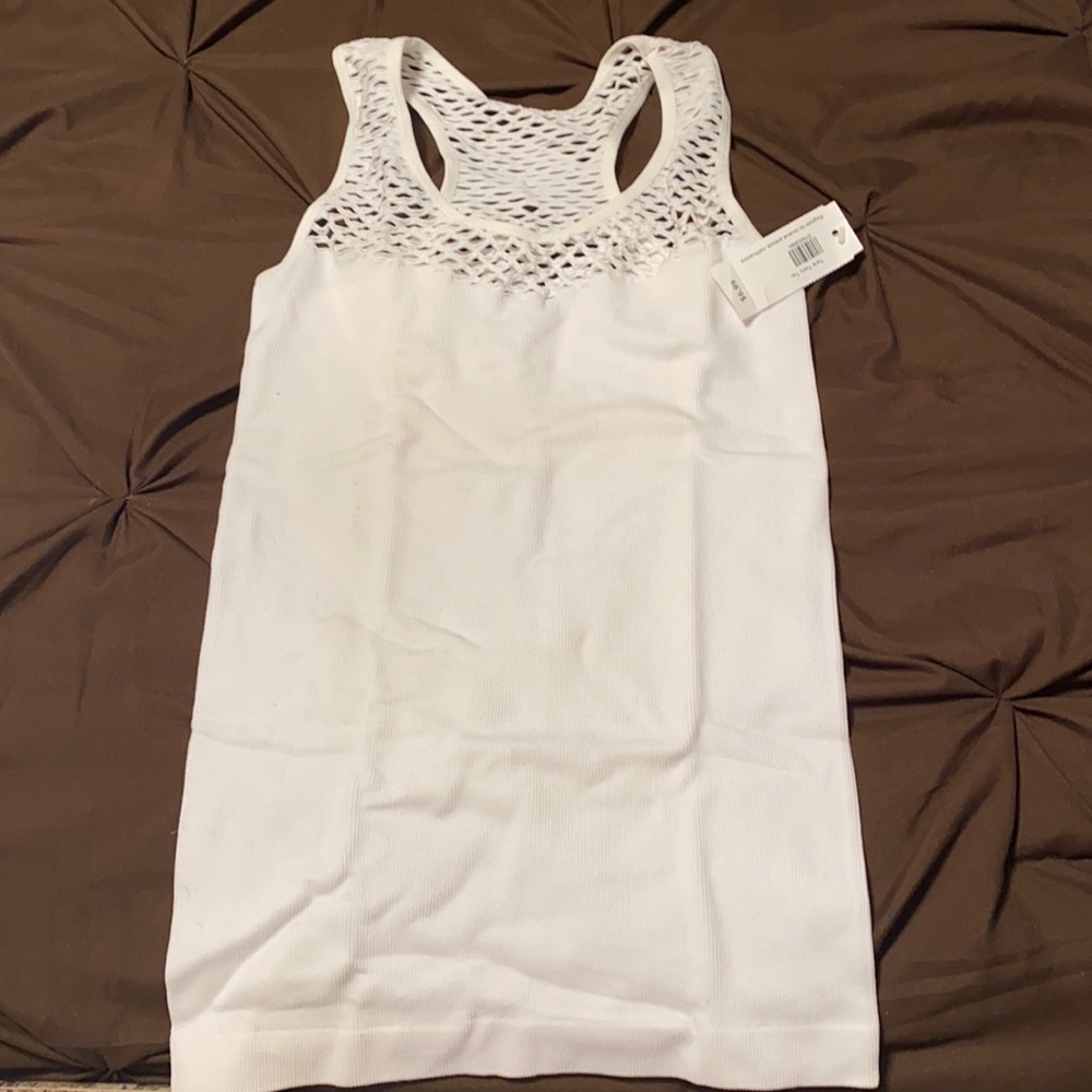 White tank top